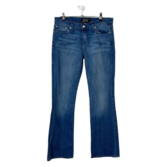 Lucky Brand Bartlett Sweet 'N Low Bootcut Jeans Medium Wash Womens Size 8 - Picture 1 of 12